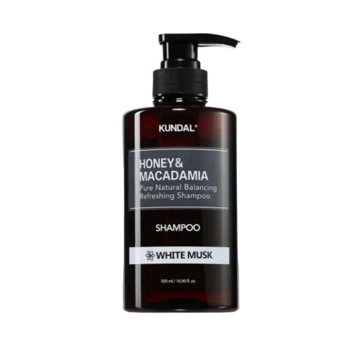 KUNDAL HONEY AND MACADAMIA WHITE MUSK SHAMPOO 500ML