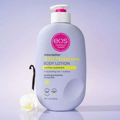 EOS 24H MOISTURE BODY LOTION VANILLA CASHMERE 473 ML