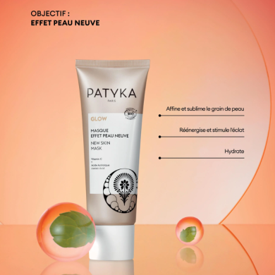 PATYKA GLOW MASQUE EFFET PEAU NEUVE 50 ML