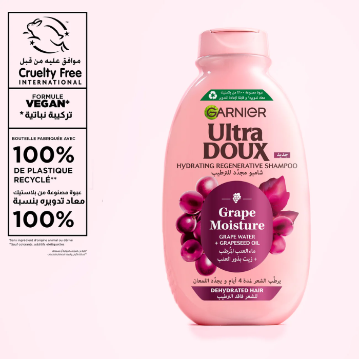 GARNIER OFFRE BLACK FRIDAY ULTRA DOUX PACK GRAPE MOISTURE POUR CHEVEUX DESHYDRATES