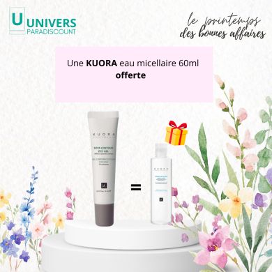 KUORA GEL CONTOUR DES YEUX AU SOJA 15 ML