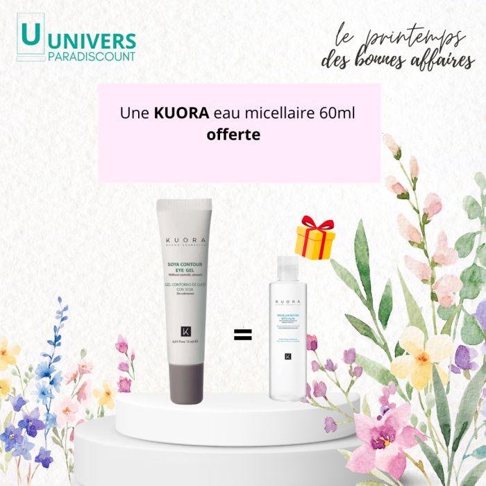 KUORA GEL CONTOUR DES YEUX AU SOJA 15 ML