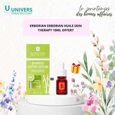 ERBORIAN BAMBOO SUPER SERUM HYDRATANT INTENSE 30 ML