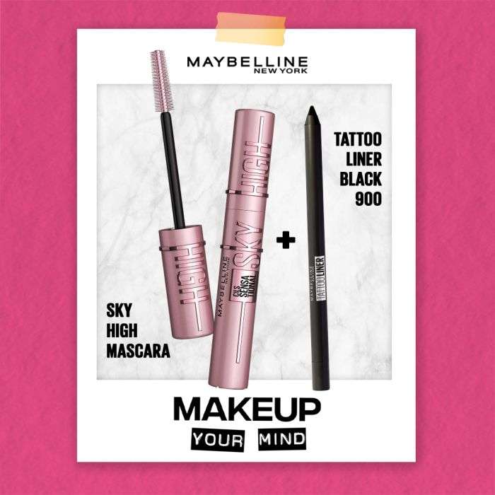 MAYBELLINE PACK SKY HIGH MASCARA + TATTOO LINER