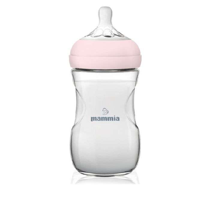 MAMMIA LE BIBERIN NATURAL FEELING 6 MOIS+ 330 ML ROSE