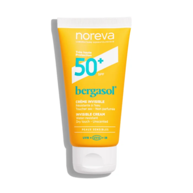 NOREVA BERGASOL CREME INVISIBLE SPF50+ TOUCHER SEC 50 ML