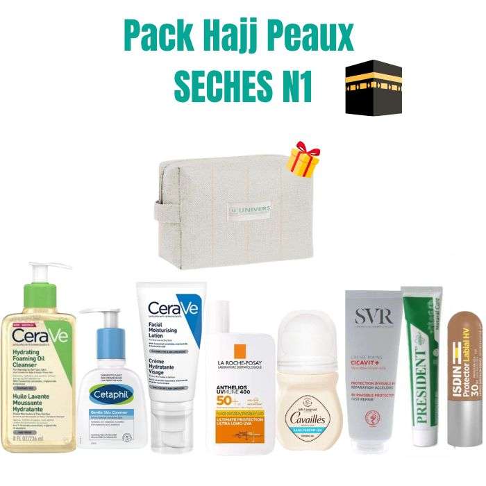 PACK HAJJ PEAUX NORMALES ASECHES N1