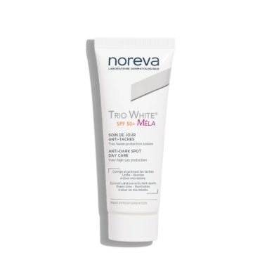 NOREVA TRIO WHITE MELA SPF50+ SOIN DE JOUR ANTI TACHES 50ML