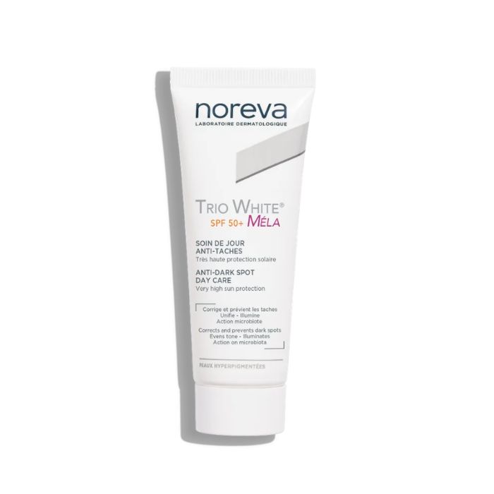NOREVA TRIO WHITE MELA SPF50+ SOIN DE JOUR ANTI TACHES 50ML