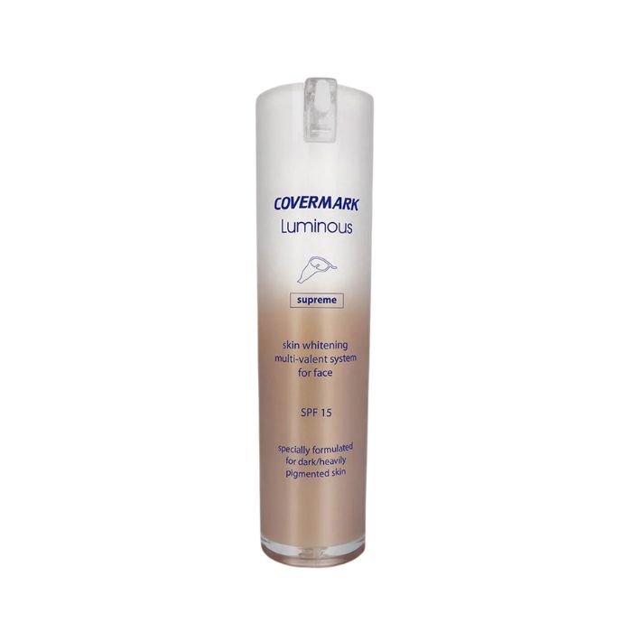 COVERMARK SUPREME LUMINOUS SYSTEME POLYVALENT ECLAIRCISSANT POUR VISAGE 30 ML SPF 15