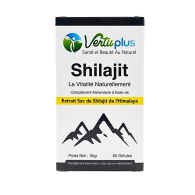 VERTUPLUS SHILAJIT 60 GELULES