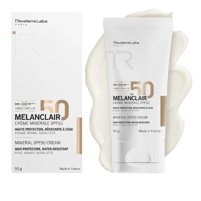 RAVELENE LABS MELANCLAIR CREME MINERALE SPF 50 HAUTE PROTECTION 50 G