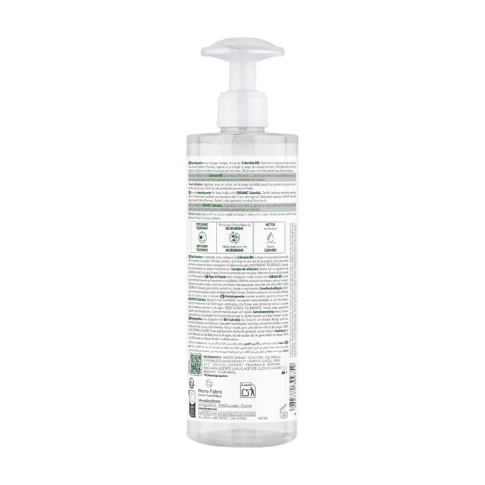 KLORANE BEBE EAU NETTOYANTE AU CLENDULA BIO 400 ML