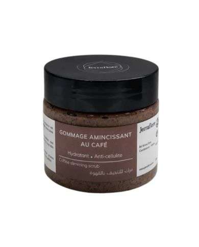 JERRAFLORE GOMMAGE AMINCISSANT AU CAFE 130 G