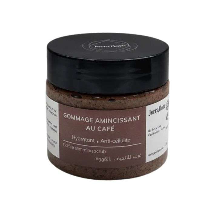 JERRAFLORE GOMMAGE AMINCISSANT AU CAFE 130 G