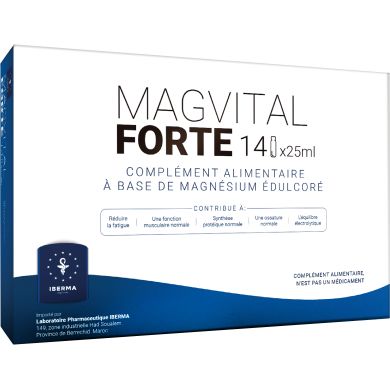 IBERMA MAGVITAL FORTE 14 VIALS 25ML