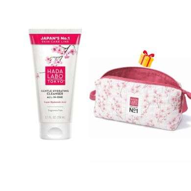 HADA LABO GENTLE HYDRATING CLEANSER ALL IN ONE 150ML