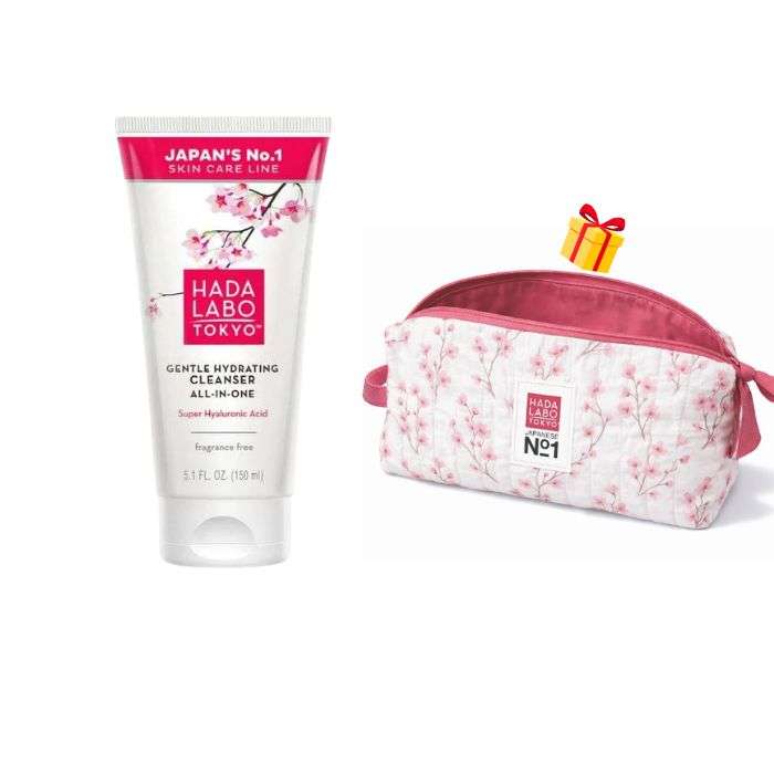 HADA LABO GENTLE HYDRATING CLEANSER ALL IN ONE 150ML