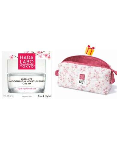 HADA LABO ABSOLUTE SMOOTHING AND MOISTURIZING CREAM 50ML