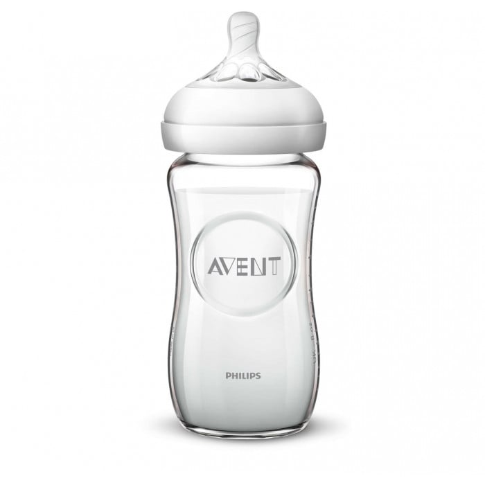 AVENT BIBERON NATURAL EN VERRE 240 ML