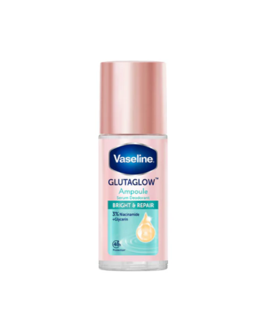 VASELINE GLUTAGLOW AMPOULE SERUM DEODORANT BRIGHT AND REPAIR 45 ML