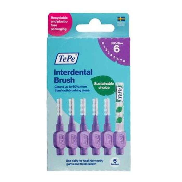 TEPE PACK DE 6 BROSSETTE INTERDENTAIRE TAILLE 6