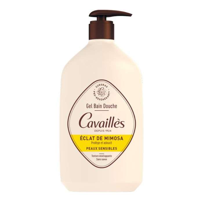 ROGE CAVAILLES GEL BAIN DOUCHE ECLAT DE MIMOSA PEAUX SENSIBLES 1 L
