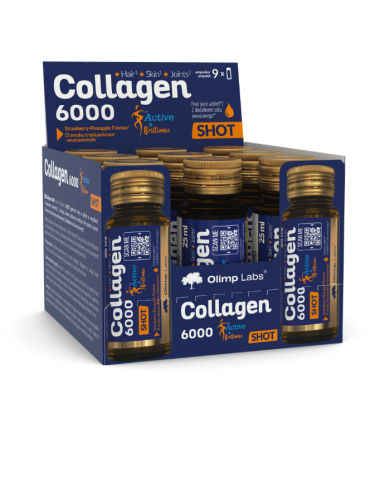 OLIMP LABS COLLAGEN 6000 HAIR SKIN JOINTS 9 AMPOULES