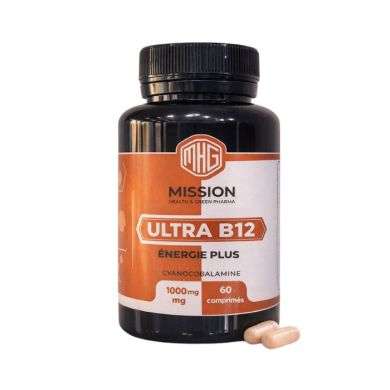 MIELII GREEN ULTRA B12 ENERGIE PLUS 60 COMPRIMES 