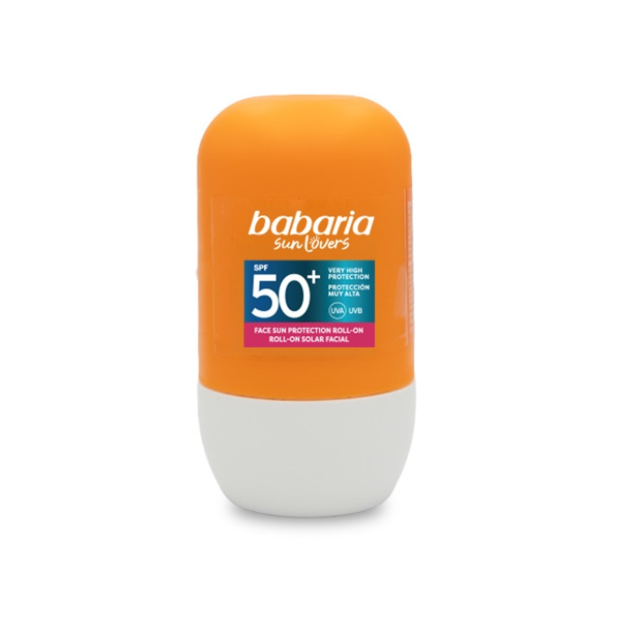 BABARIA SUN LOVERS SPF 50+ FACE SUN PROTECTION ROLL ON 50 ML