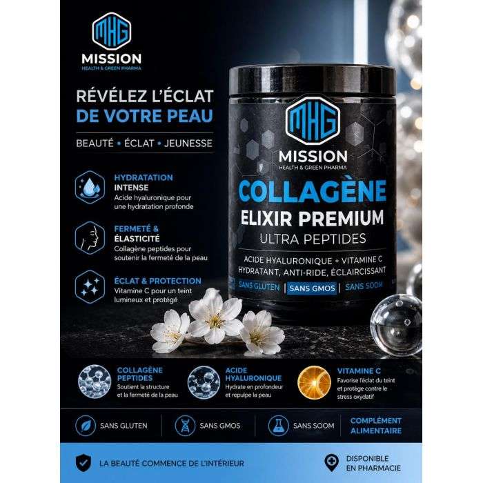 MIELLI GREEN COLLAGENE ELIXIR PREMUIM ULTRA PEPTIDES 200G