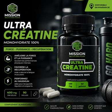 MIELII GREEN ULTRA CREATINE MONOHYDRATE 400 MG 90 GELULES