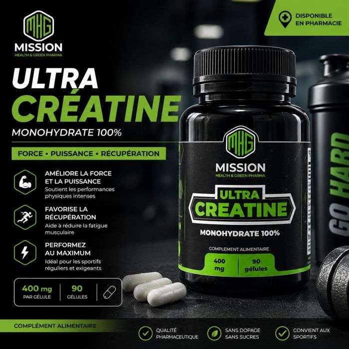 MIELII GREEN ULTRA CREATINE MONOHYDRATE 400 MG 90 GELULES