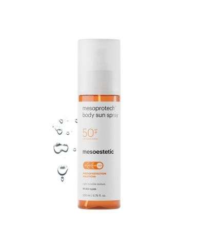 MESOESTETIC MESOPROTECH SPRAY SOLAIRE CORPOREL SPF50+ 200ML