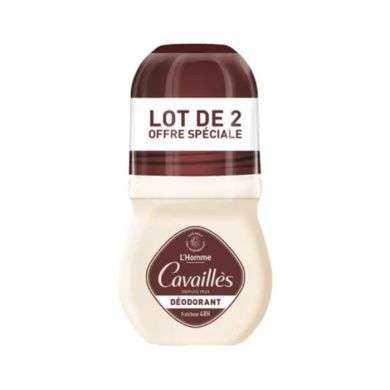 ROGE CAVAILLES OFFRE SPECIALE LOT DE 2 DEODORANT FRAICHEUR 48H 50ML LE 2 EME A -25%