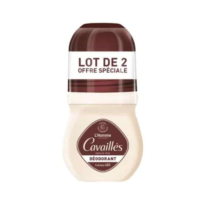 ROGE CAVAILLES OFFRE SPECIALE LOT DE 2 DEODORANT FRAICHEUR 48H 50ML LE 2 EME A -25%