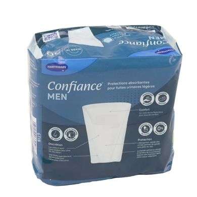 HARTMANN CONFIANCE MEN ABSORPTION 3 PROTECTION ABSORBANTES 14 UNITES REF 242102