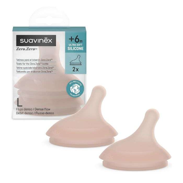 SUAVINEX ZERO ZERO LOT DE TETINES L DEEP L3