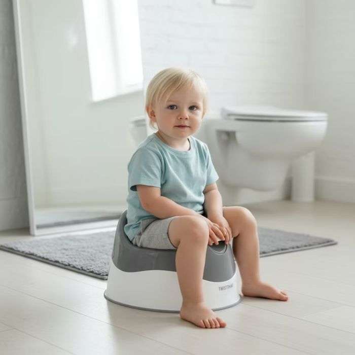 TWISTSHAKE POT BEBE GRIS