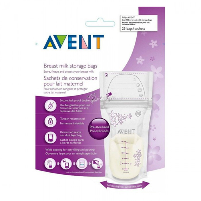 AVENT SACHETS DE CONSERVATION DU LAIT MATERNEL