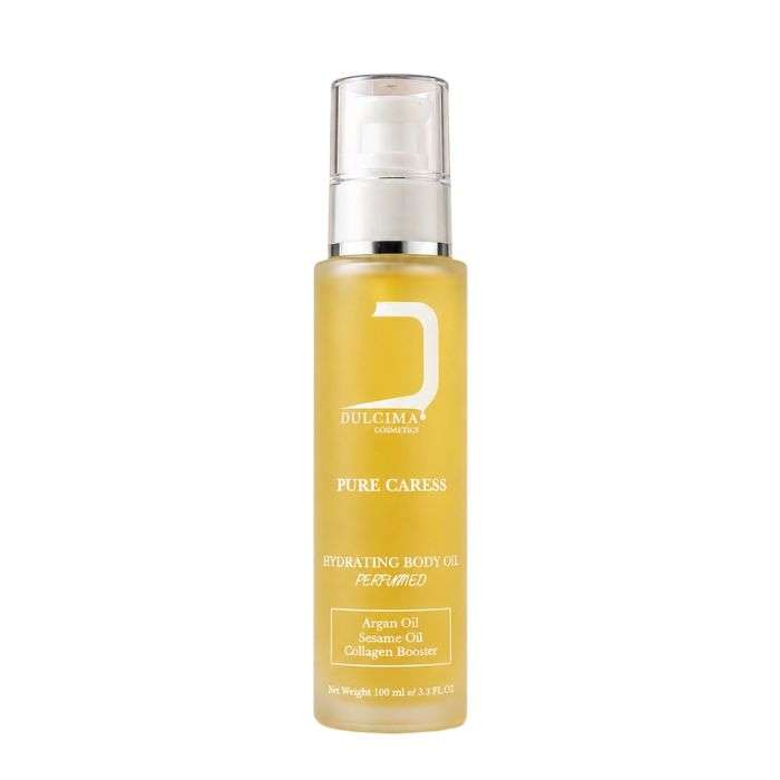 DULCIMA COSMETICS PURE CARESS HYDRATING BODY OIL PERFUMED 100 ML
