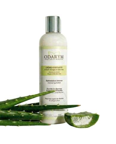 ODARYM CREME COIFFANTE A L'HUILE D'ARGAN ET ALOE VERA 250 ML