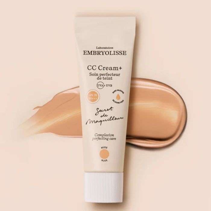 EMBRYOLISSE CC CREAM SOIN PERFECTEUR DE TEINT SPF 20 PA+++ SILICONE FREE 30 ML