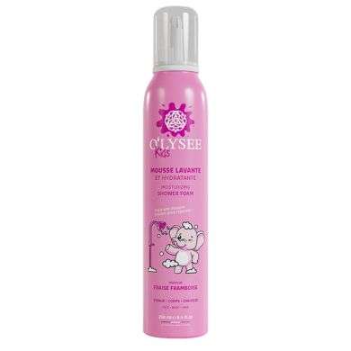 OLYSEE KIDS CHANTILLY LAVANTE HYDRATANTE 3 EN 1 PARFUM FRAISE FRAMBOISE 250 ML