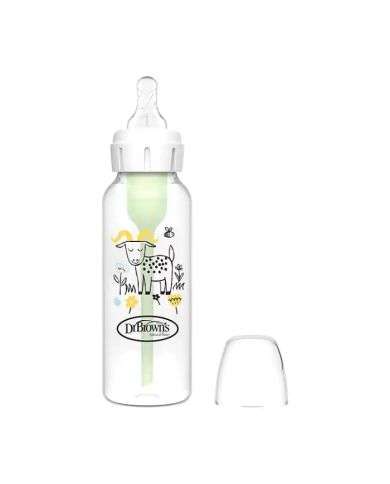 DR BROWNS BIBERON ANTI COLIC OPTIONS+ 0 MOIS+ 250 ML GOAT