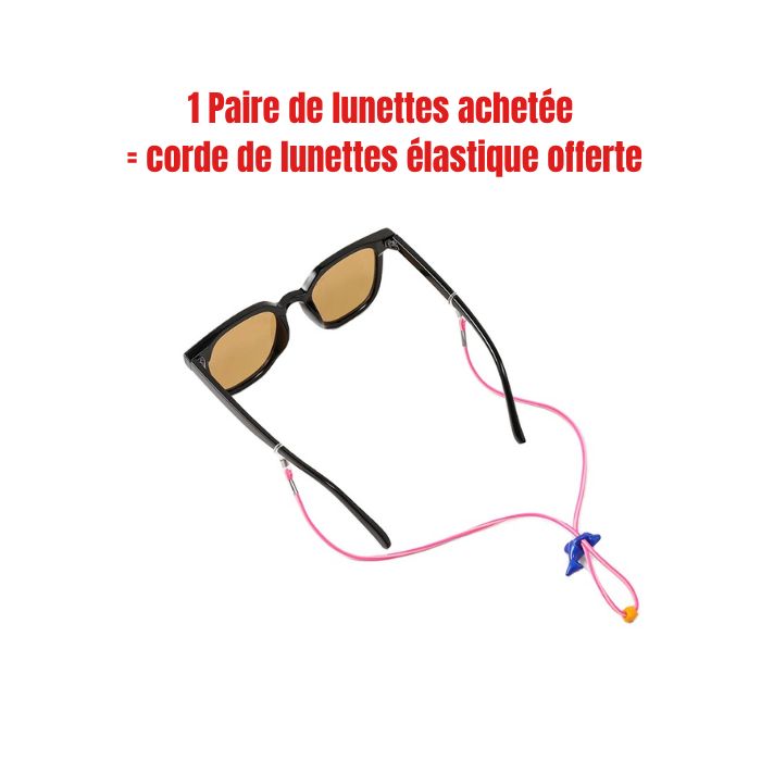 BABIATORS OFFRE LUNETTE SOLAIRE ORIGINALS NAVIGATOR 0-2 ANS JET BLACK +CORDE DE LUNETTES OFFERTE