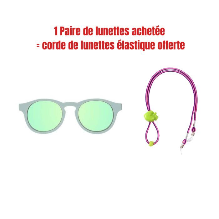 BABIATORS OFFRE POLARIZED KEYHOLE SUNGLASSES 3 A 5 ANS +CORDE DE LUNETTES OFFERTE