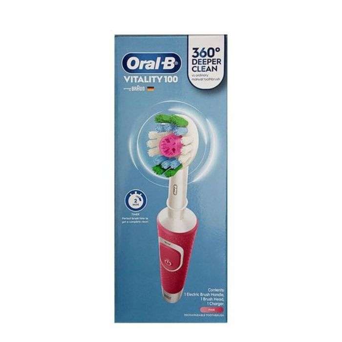 ORAL B VITALITY 100 BROSSE A DENTS ROSE