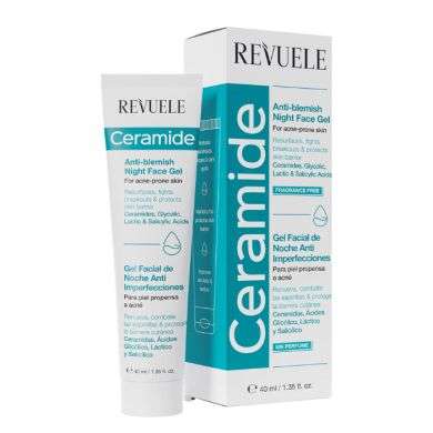 REVUELLE CERAMIDE GEL DE NUIT ANTI-IMPERFECTIONS 40 ML