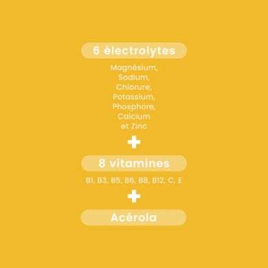 SANTAROME HYDRA MAX HYDRATATION + ENERGIE GOUT ANANAS MANGUE 20 PASTILLES EFFERVESCENTES